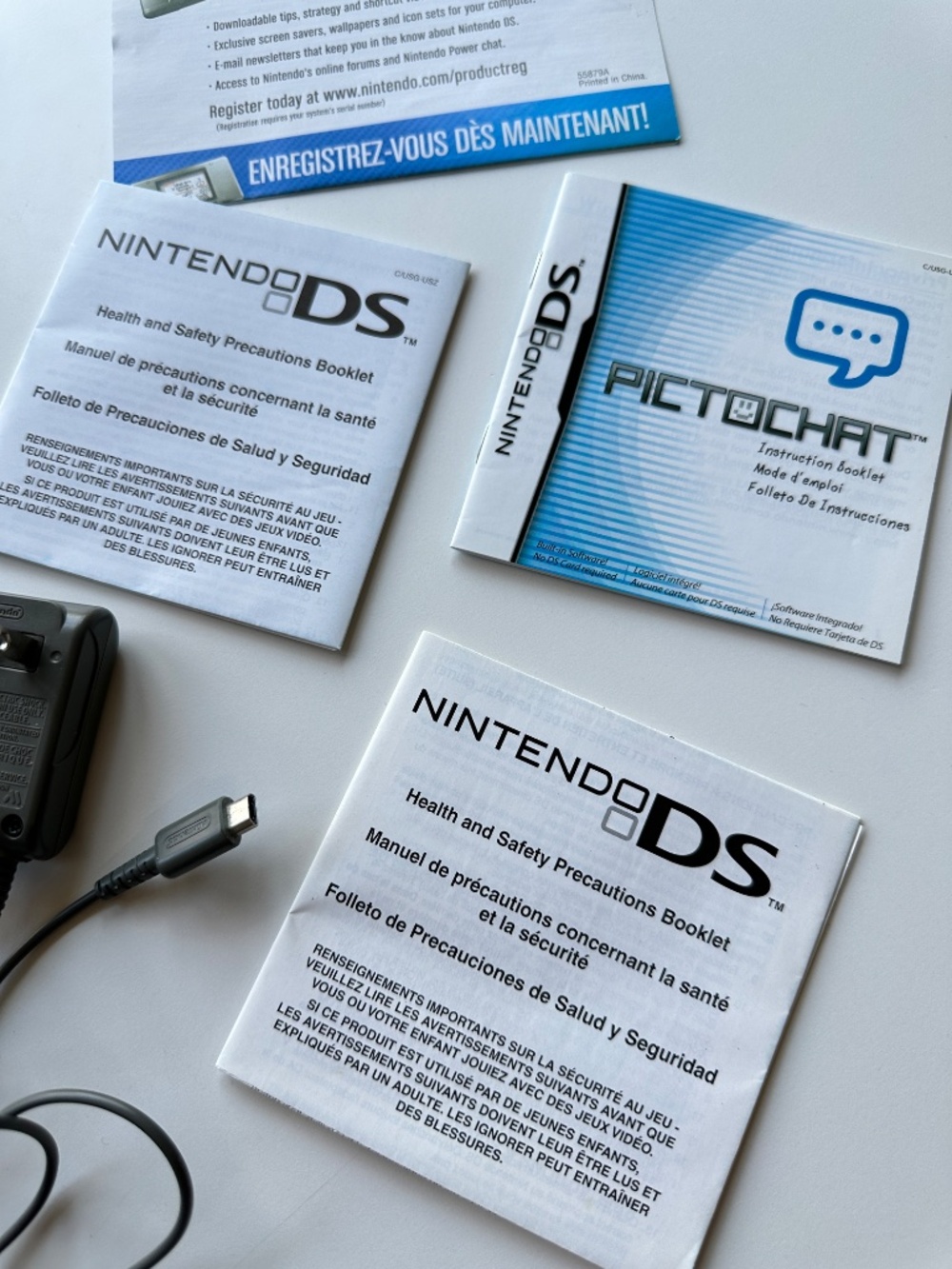 Original Nintendo DS NDS Charger Cable - Picture 5 of 7